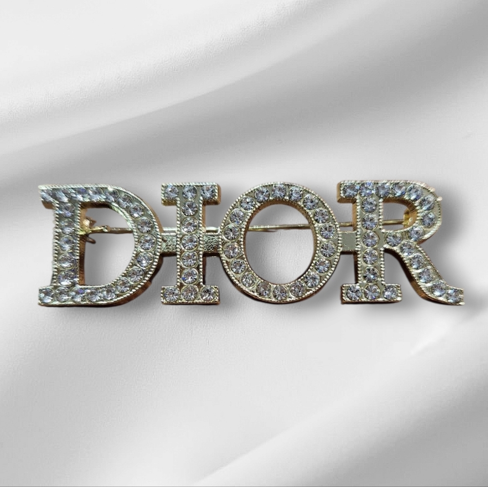 Dior Crystal Brooch